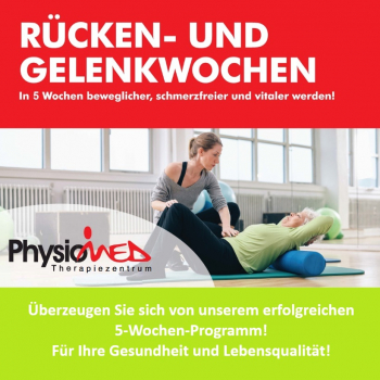 Rücken- und Gelenkwochen